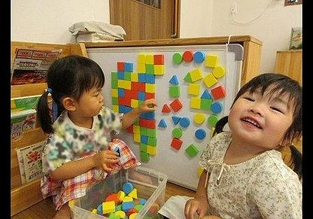 まる、さんかく、しかく・・・何にみえるかな？