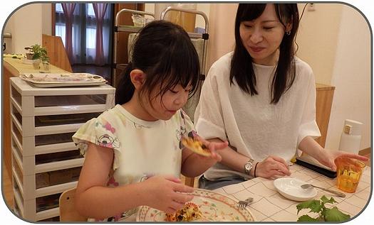 親子でしょくいく【夏野菜deピザづくり🍕】