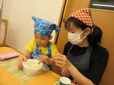 親子で防災クッキング