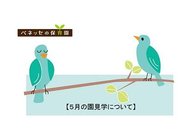 ５月の園見学について