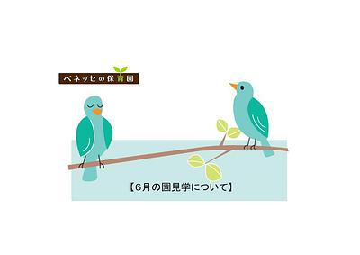 【 ６ 月の園見学について 】お知らせ