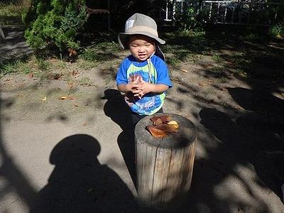 落ち葉屋さん、開店！