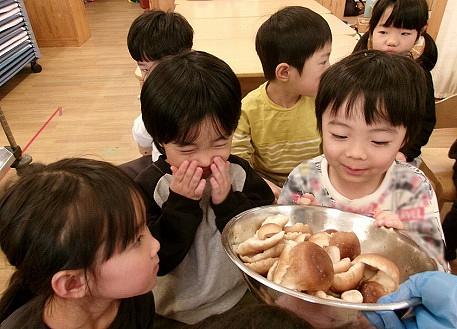 きのこの変身！