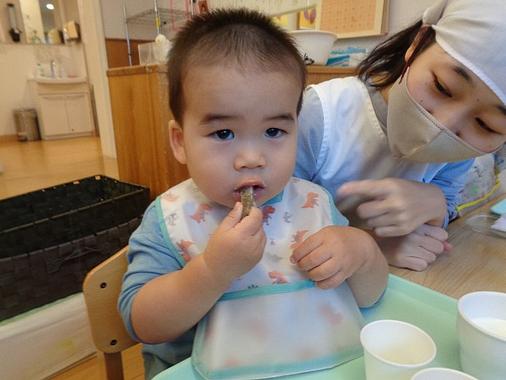 かみかみ上手になったね