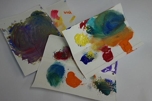 卒園児親子アート