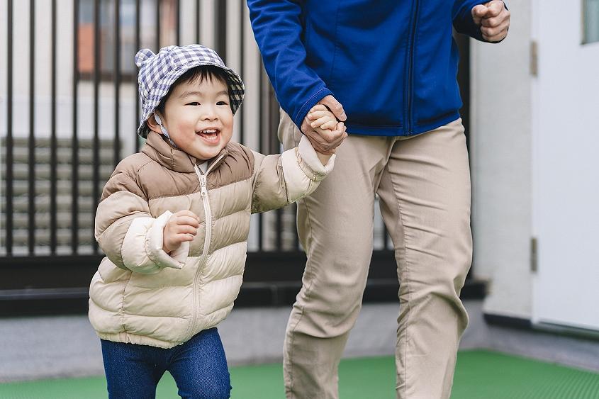 2階にはちょっとしたテラスがあります。