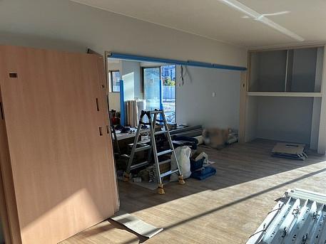 新園舎の内装が出来てきました！