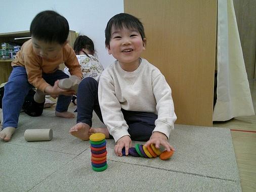 つみきのごっこ遊び