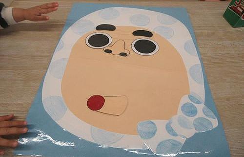 個性あふれる福笑い!