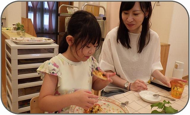 親子でしょくいく【夏野菜deピザづくり🍕】