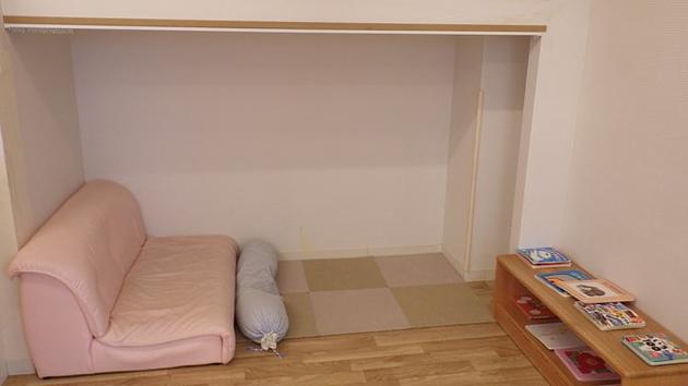 落ち着けるソファスペース