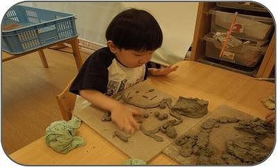 ねんどであそぼう