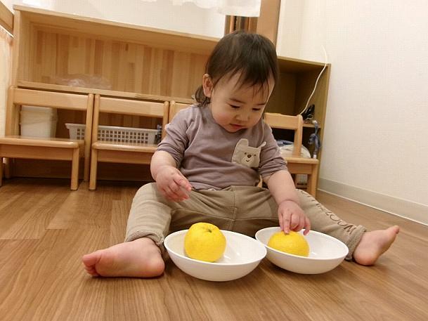 冬至　～柚子に触れる～