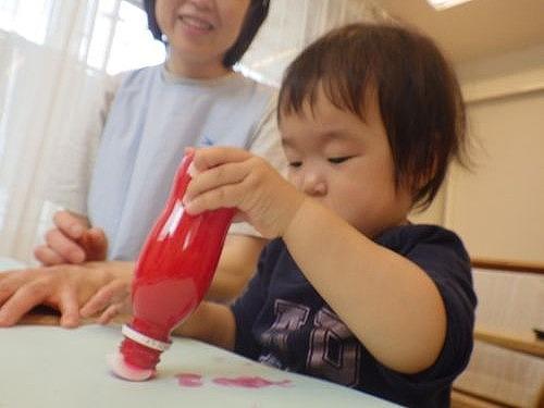 絵の具🎨🖌️で遊ぼう♪