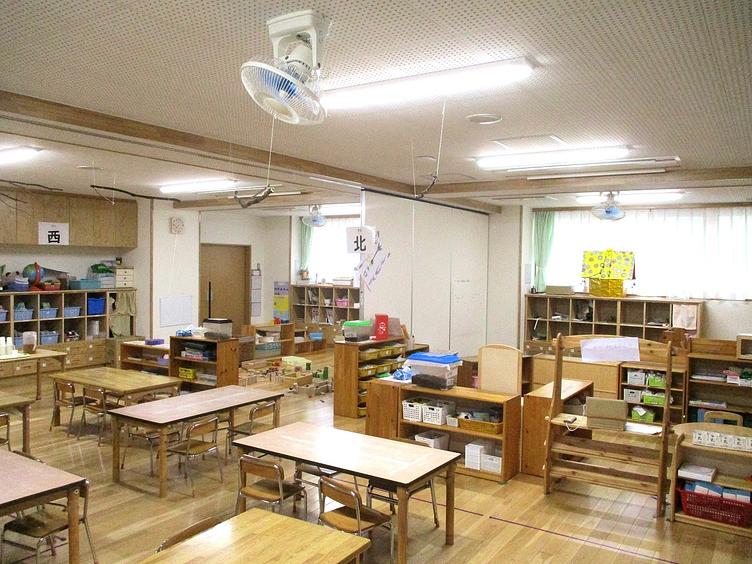 4,5歳児さんのお部屋です。