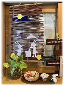 お月見団子作り