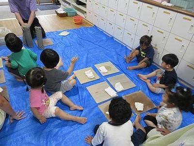 ２回目の土粘土あそび