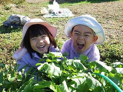 大根堀りに行ってきたよ！