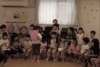 キンダー　音楽会♪　～当日編～