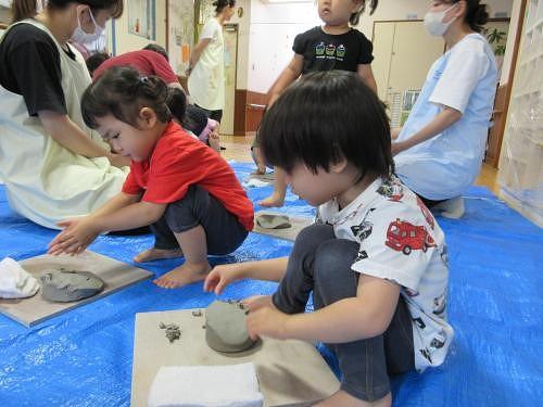 初めての土粘土遊び ver.2　