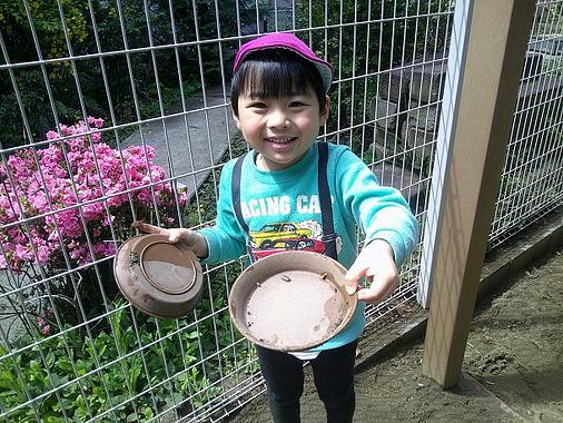キンダー（３・４・５歳児）異年齢クラス、新年度の様子Ⅱ