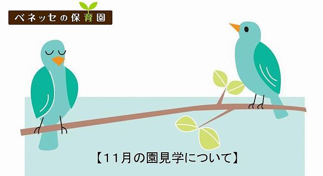 👒１１月の園見学について_10月21日９時より予約開始👒石神井公園保育園