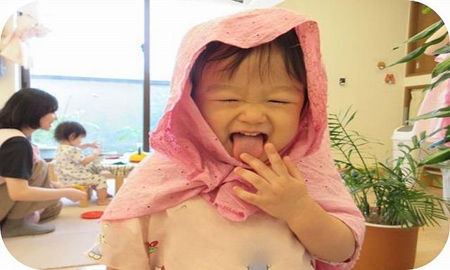 素材に触れよう♪【タドル（1歳児）の巻～染め物編～】