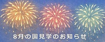 ★8月 園見学電話受付開始★