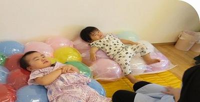 素材に触れよう♪【タドル(1歳児)の巻】