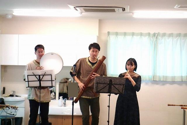 古楽器の音色でワクワク体験