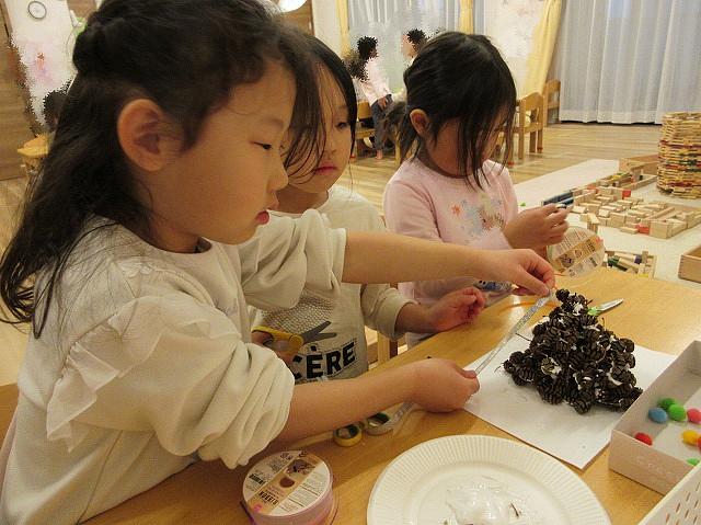 手作りツリー 完成☆